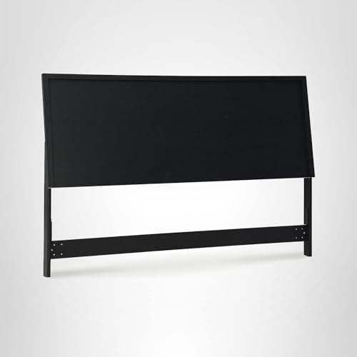 Signature Design by Ashley Danziar Queen Panel Headboard Only, Black, view 2