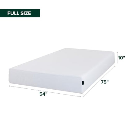 Zinus 10 Inch Full Green Tea Cooling Memory Foam Mattress, Medium Feel, view 3