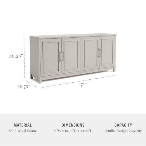 Lily Pond Modular Storage TV Stand, Sharkey Gray, view 3