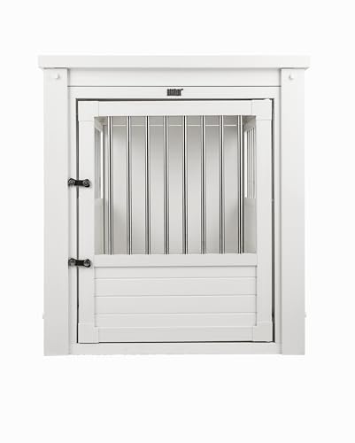 New Age Pet EHHC404XL ecoFLEX Pet Crate/End Table, Antique White, X-Large, view 3
