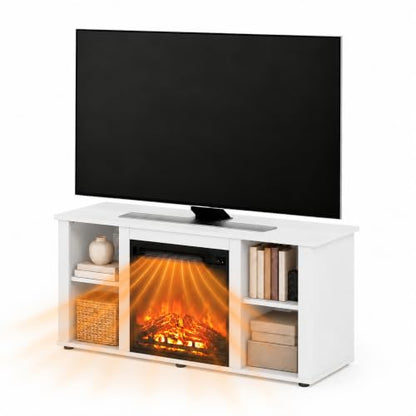 Jensen Entertainment Center Stand with Fireplace for TV up to 55 Inch, view 3