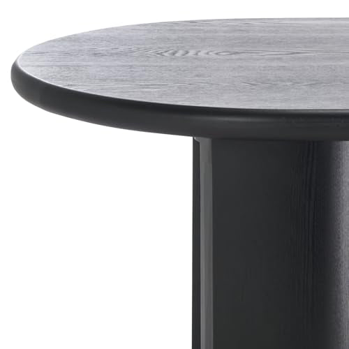 SAFAVIEH Home Collection Osai Black Oval Top Coffee Table (Fully Assembled)