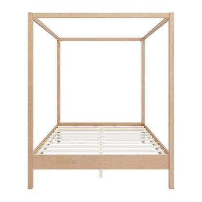Wooden Canopy Bed with Four Posters, view 6