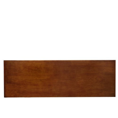 87360 TV Stand with Enclosed Storage For 65" TV's, Westwood Brown Cherry