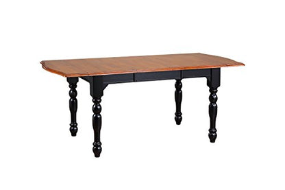 5 Piece Drop Leaf Extension Dining Set with Aspen Chairs