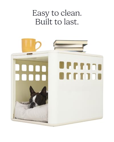 Pets Essential Crate, 24 Inch Indoor Kennel and End Table, Small Dog, view 6