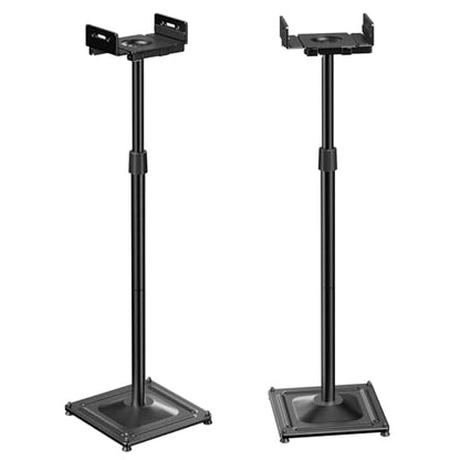 Universal Speaker Stands for Surround Sound -Height Adjustable Extend 33.3”to, view 2