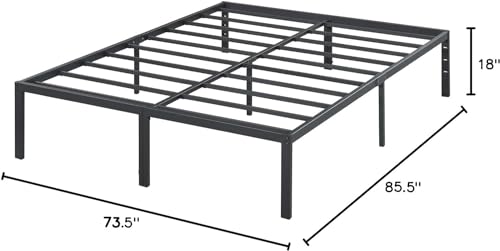 18 Inch Heavy Duty Steel Slat Anti-Slip Support, view 4