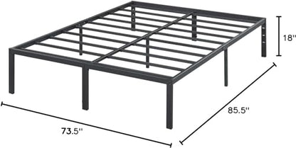 18 Inch Heavy Duty Steel Slat Anti-Slip Support, view 4