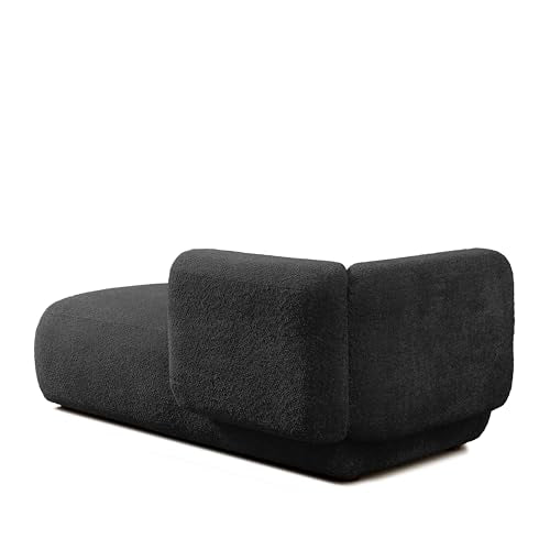 Boucle Upholstered Right Facing Chaise Lounge Indoor for Living Room Bedroom, view 7