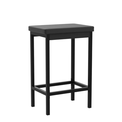 Bar Stools, Set of 2 Bar Chairs, 24.8-Inch Height Stools, Breakfast Bar Stools, view 6
