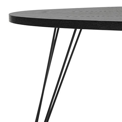Safavieh Home Collection Rocco Retro Mid-Century Black Wood Coffee Table