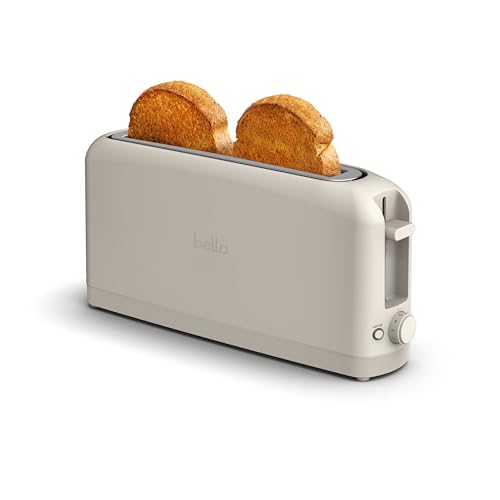 Fits-Anywhere™ 2-Slice Slim Toaster, Long Slot & Extra Wide, Oatmilk, view 2