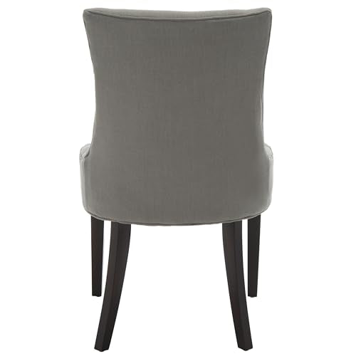 SAFAVIEH Home Collection - Lester Granite Upholstered Dining Chair, Modern Armless Design with Solid Wood Legs, Comfortable Seating for Dining Room or Kitchen (MCR4709B)
