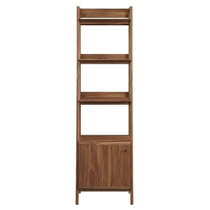 21" Bookshelf Display Case in Walnut, view 5