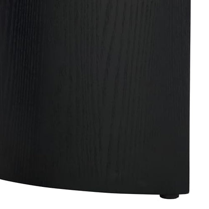 SAFAVIEH Home Collection Osai Black Oval Top Coffee Table (Fully Assembled)
