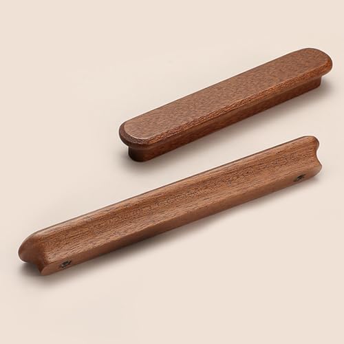 Log Wood-3.78 in 2 pcs Wood Drawer Knobs Pulls Handles Kitchen Cabinets Furniture Dresser Wardrobe Cupboard Drawer Knobs Pulls Handle