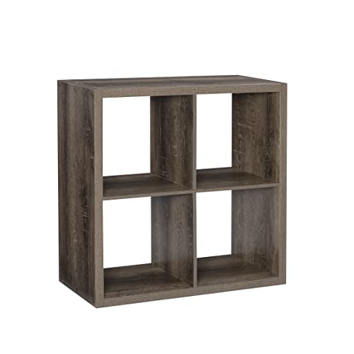 Home Decor Dawes 4 Cabinet Grey Cubby Storage