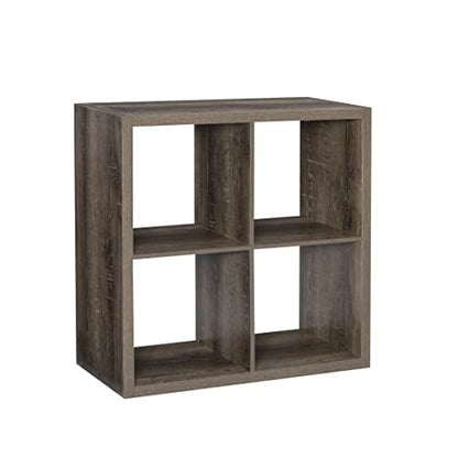 Home Decor Dawes 4 Cabinet Grey Cubby Storage