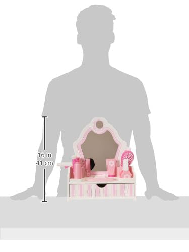 Melissa & Doug Wooden Beauty Salon Play Set, view 4