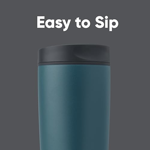 Owala SmoothSip Slider Insulated Stainless Steel Coffee Tumbler, view 3
