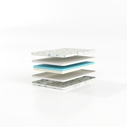 Pack n Play Mattress for Trend Playard, 36.5" x 25" x 2" Gel Memory Foam Mattress with Removable Soft Cover Fit for Dream On Me Nest/Zodiak/Zoom Portable, Pamo Babe Deluxe and Baby Trend Playard