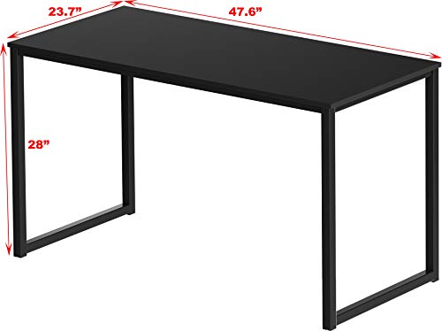 Mission 48-Inch Home Office Computer Desk, Black, view 5