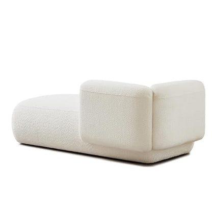 Boucle Fabric Cloud Chaise Lounge Indoor, view 6