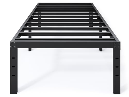 Twin XL Bed Frames - 18 in Sturdy Platform Bed Frame Twin XL, view 7