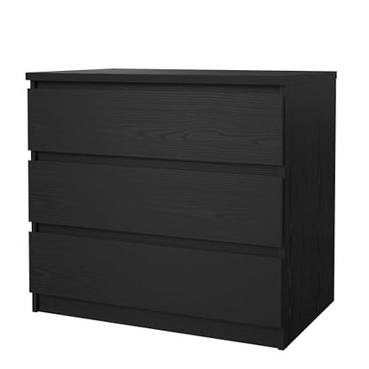 3 Drawer Chest with Handle-Free Design, view 6