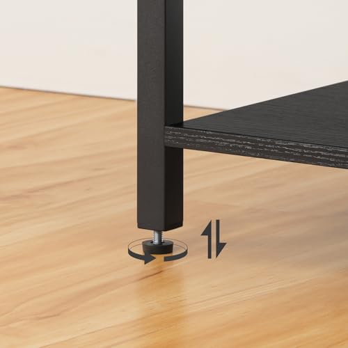 LED TV Stand for 75 Inch TVs with Charging Station, view 8