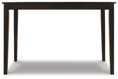 Signature Design by Ashley Kimonte Rectangular Dining Room Table, Black