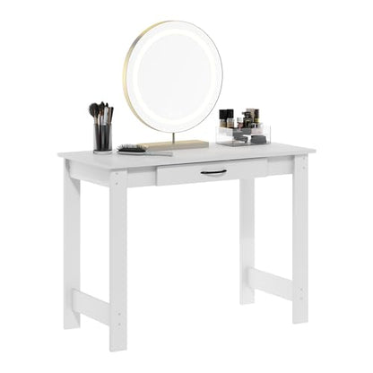 Jaya Writing Desk with Drawer, White