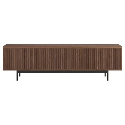 Henn&Hart 70" TV Stand for TVs up to 75", Medium Walnut, view 5