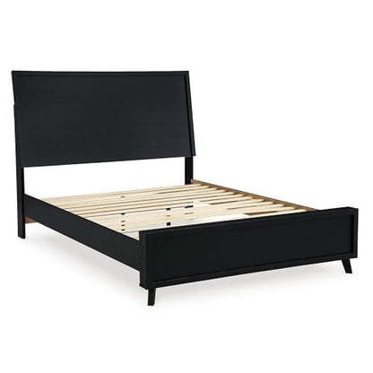 Signature Design by Ashley Danziar Queen Panel Headboard Only, Black, view 3