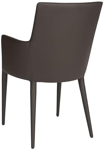 Safavieh Home Collection Summerset Mid-Century Modern Brown Arm Chair