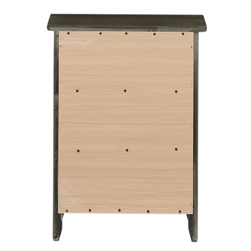 Modern Nightstand with Drawers - Bedroom Side Table with Storage - Home Furniture