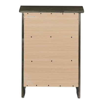 Modern Nightstand with Drawers - Bedroom Side Table with Storage - Home Furniture