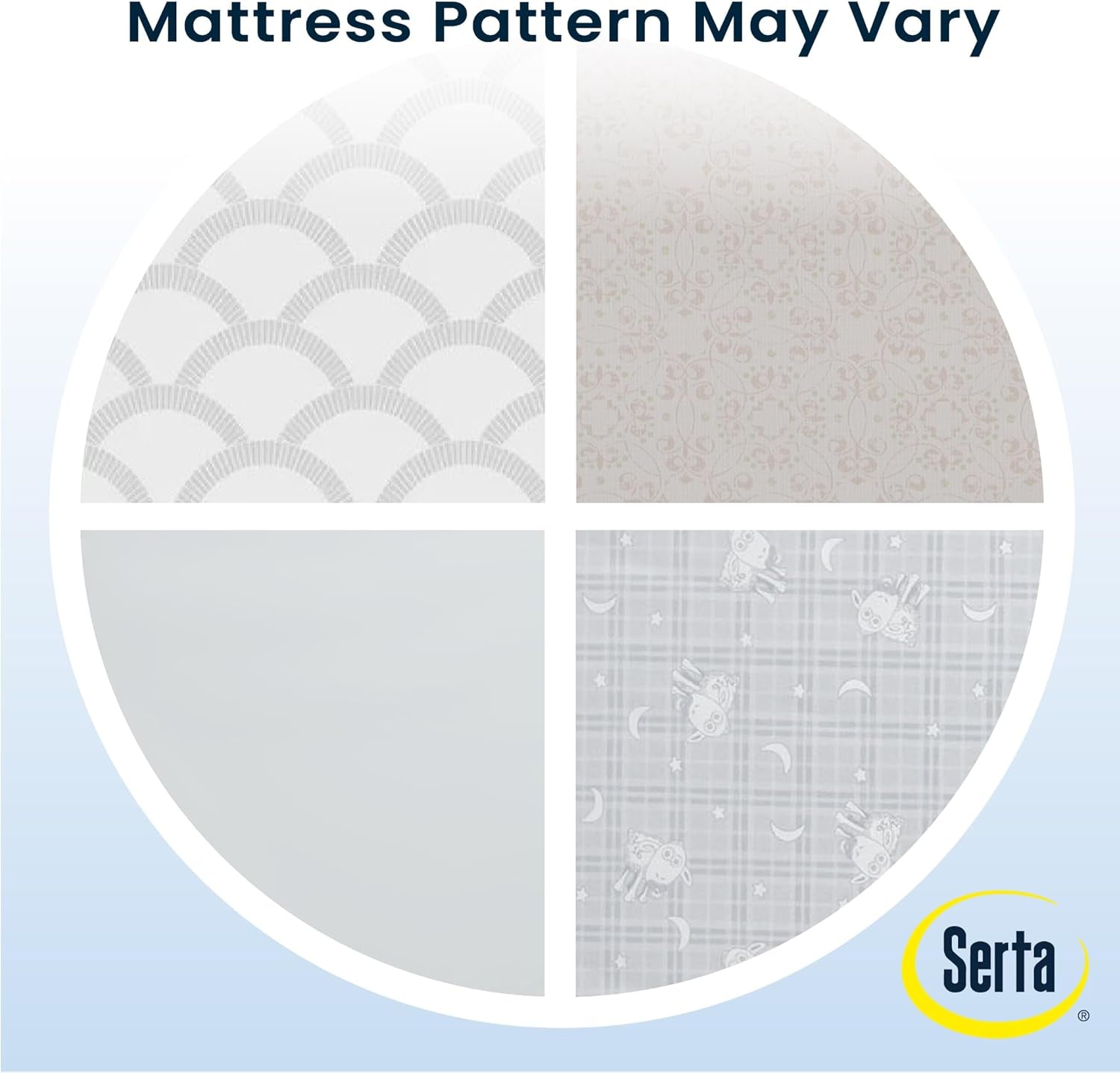 Serta Perfect Start Limited Dual Sided Baby Crib Mattress and Toddler Mattress, Breathable Fiber Core, GREENGUARD Gold Certified, Waterproof, 7 Year Warranty, Made in USA