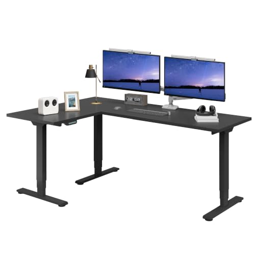 FLEXISPOT E6L 71" Reversible L-Shaped Electric Standing Desk, view 2