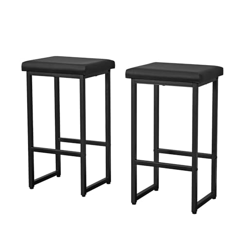 3 Piece Dining Table Set Kitchen Bar Table with Two Stool Storage Shelves Wood Counter Height Table Top with Sew Kerf Finish Dining Room Home