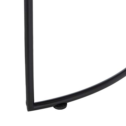 Safavieh Home Brooks Modern Faux Grey Sandstone and Black Side Table
