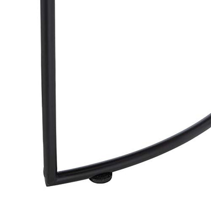 Safavieh Home Brooks Modern Faux Grey Sandstone and Black Side Table