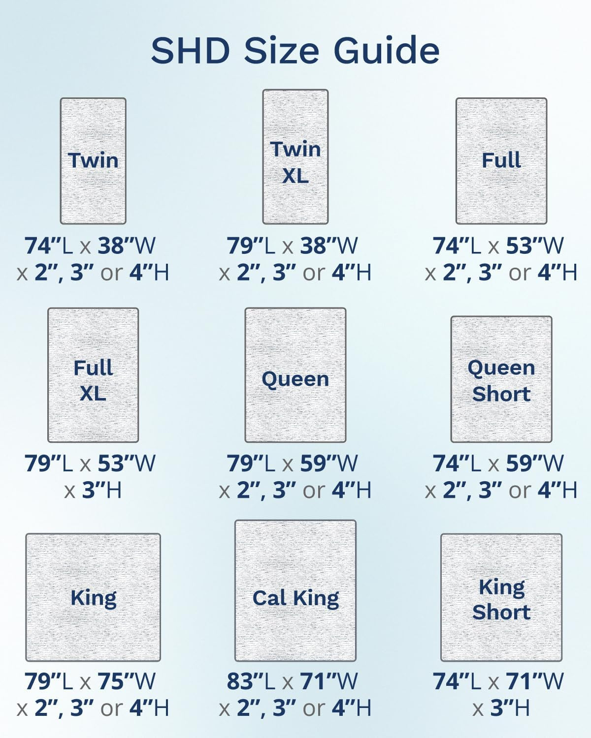 3 Inch Memory Foam Mattress Topper King - Select High Density - (Gel-Infused and Ventilated) Mattress Pad with Soft Removable Bamboo-Rayon Cover