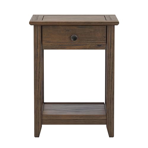 Greenport End Table - Brushed Walnut