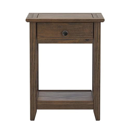 Greenport End Table - Brushed Walnut