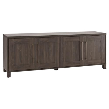 Rectangular TV Stand for TV's up to 80" in Alder Brown, TV Stands for the Living Room