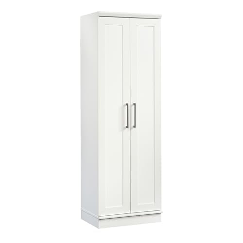 HomePlus Storage Cabinet/ Pantry cabinets, Soft White finish, view 2