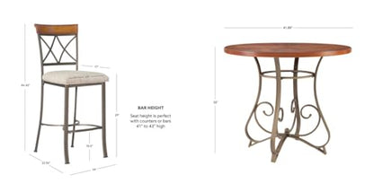 Powell 5 Piece Hamilton Gathering Set, Cherry