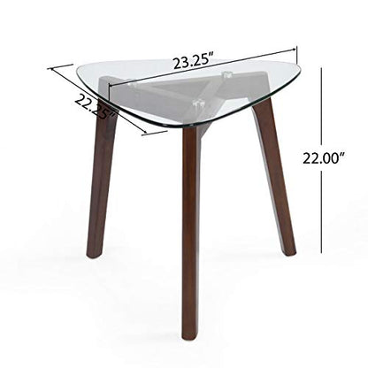 END Table, Walnut